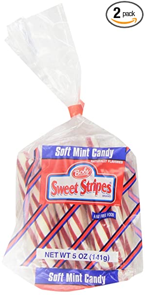 Bob's Sweet Stripes Soft Peppermint Candy (Pack of 2)