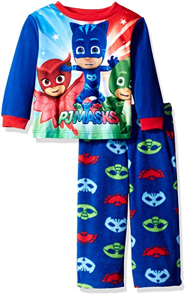AME Toddler Boys' Pj Masks 2-Piece Fleece Pajama Set