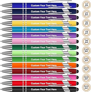 Custom Pens Personalized Pens in Bulk Customized Pens Engraved Personalized Pen With Name Business Logo for Marketing Customizable Pen Engraving Pen Gift