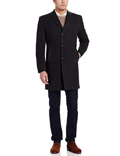 Tommy Hilfiger Men's Barnes Single Breasted Walker Coat