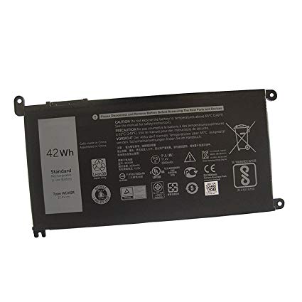Ding  Brand New WDXOR Replacement Laptop Battery Compatible With Dell Inspiron 15 5568 7560 5567 7569 Inspiron 13 7368 3crh3 I7368-0027 Inspiron 13 5378 (11.4V 42WH)