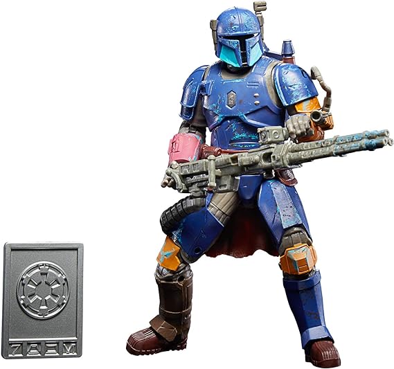 STAR WARS The Black Series Credit Collection Heavy Infantry Mandalorian Toy 6-Inch-Scale The Mandalorian Collectible Figure, Ages 4 and Up