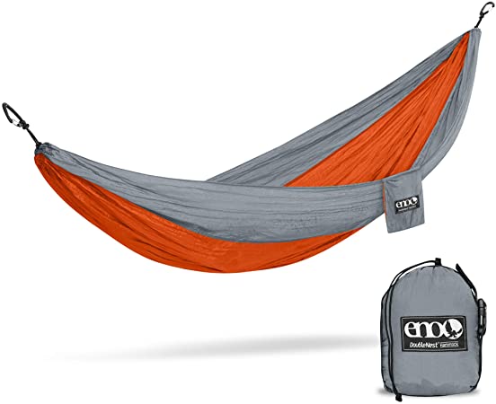 ENO, Eagles Nest Outfitters DoubleNest Lightweight Camping Hammock, 1 to 2 Person