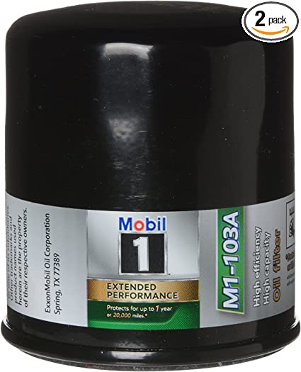 Mobil 1 M1-103A Extended Performance Oil Filter, Pack of 2