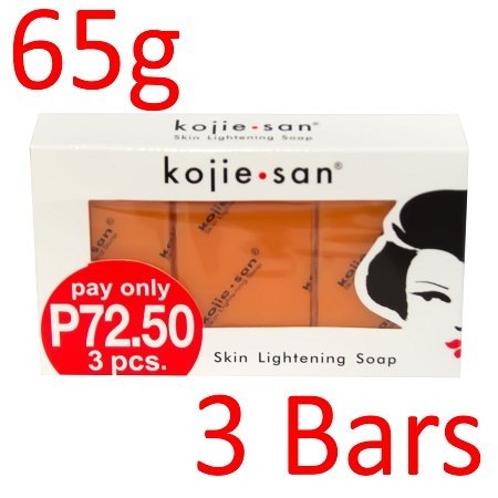 Kojie San Skin Lightening Kojic Acid Soap 3 Bars - 65g