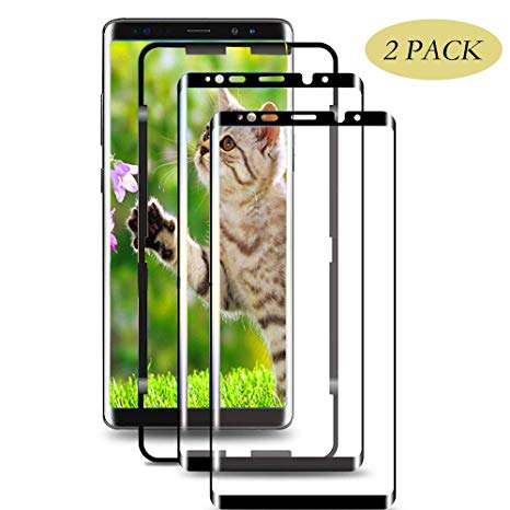 Y.F.SHIELD Note 8 Tempered Glass Galaxy Note 8 Screen Protector 3D Curved for Samsung Galaxy Note 8