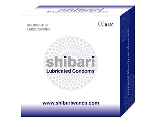 Shibari Premium Lubricated Latex Condoms, 36 Count