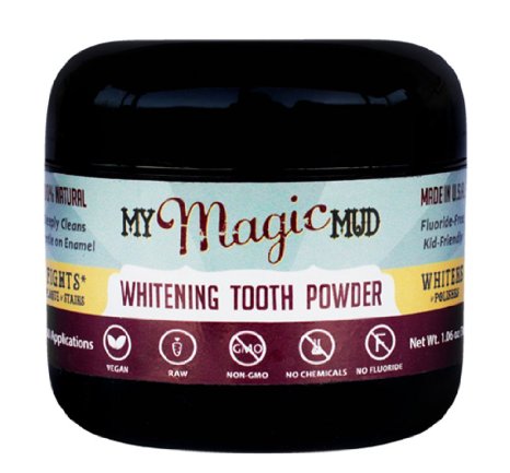 My Magic Mud Whitening Tooth Powder - 106 oz 30 grams