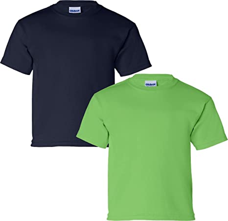 Gildan Youth Ultra Cotton T-Shirt, Style G2000B, 2-Pack