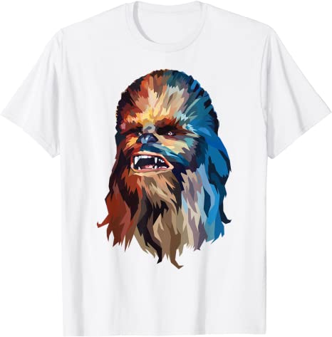 Star Wars Chewbacca Art Graphic T-Shirt C1