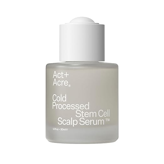 Act Acre Mini Cold Processed Apple Stem Cell Scalp Serum - Promotes Growth and Lessens Hair Loss - Soothes and Hydrates the Scalp - Sulphate and Paraben Free - Aloe Vera for Improved Scalp Health