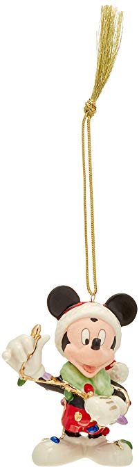 Lenox 2018 Merry and Bright Mickey Ornament