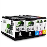JARBO 1Set1BK High Capacity Replacement For HP 950 951 Ink Cartridge Compatible With HP Officejet PRO 8600 8610 8620 8630 8640 8660 8615 8625 251dw 271dw