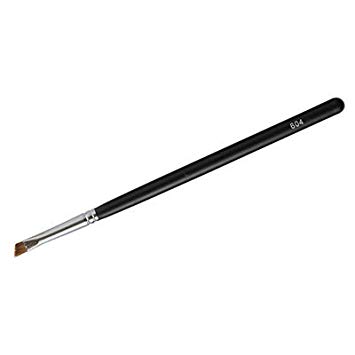 Jolie Cosmetics Small Angle Detailer Eyebrow & Eyeliner Brush #604 - Sable Hair