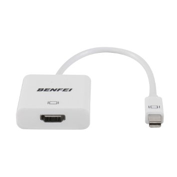 Benfei Mini DisplayPort (Thunderbolt Compatible) Adapter, Mini DP Male to HDMI Female Adapter for MacBook(Pro), iMac(LG51) Surface Pro