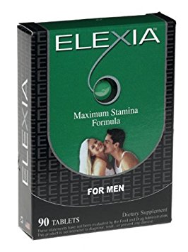 Elexia for Men - Maximum Stamina Formula, 60 tabs,(Heaven Sent Naturals)
