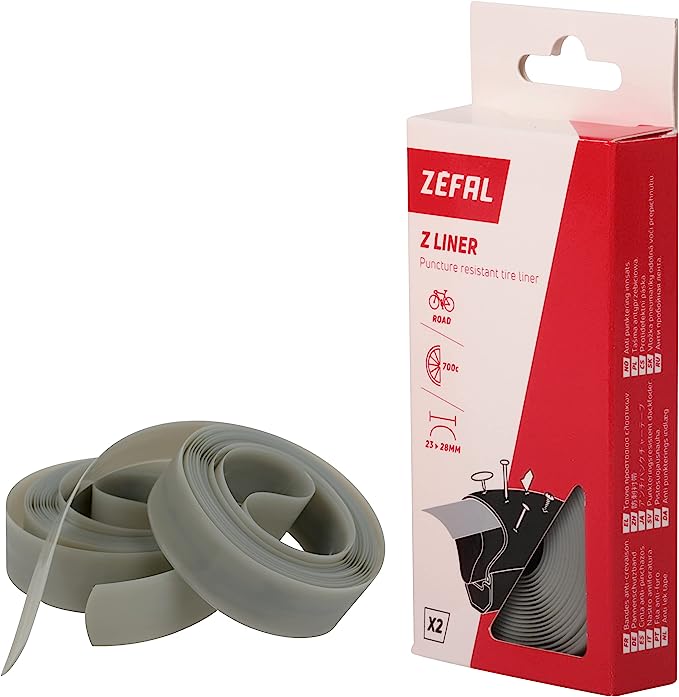 ZEFAL Z-Liner Anti-Puncture Tape-Orange, 700 C