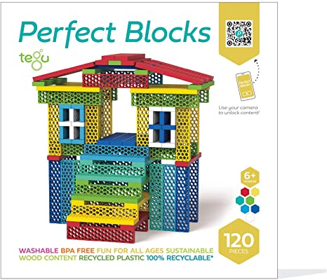 Tegu 120 Piece Perfect Blocks Building Set- Amazon Exclusive