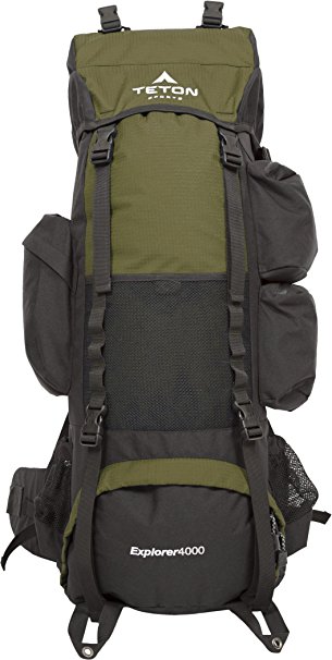 TETON Sports Explorer 4000 Internal Frame Backpack; with a New Limited Edition Color; Free Rain Cover Included