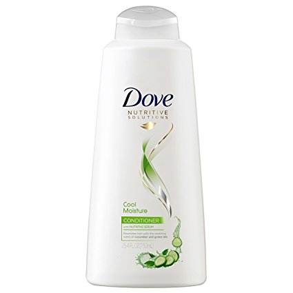 Dove Nutritive Solutions Conditioner, Cool Moisture 25.4 oz (Pack of 2)