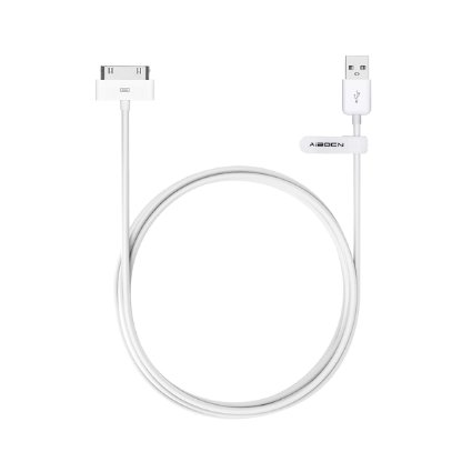 Aibocn Apple Certified 30Pin Sync Charging cable for iPod Classic iPod Nano iPod Touch iPhone 4S 4 iPad 3 2 1 - 4Feet/1.2 Meters