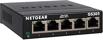 Switch NETGEAR 5PORTS GIGABIT Ethernet Switch