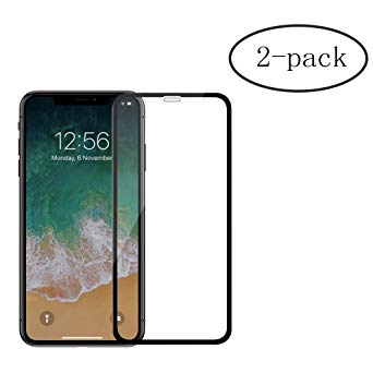 [2-Pack] Screen Protector Compatible for iPhone XR,Tempered Glass,9H Hardness for iPhone XR 6.1 Inch,Case Friendly,Support 3D Touch