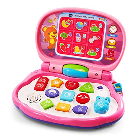 VTech Brilliant Baby Laptop, Pink