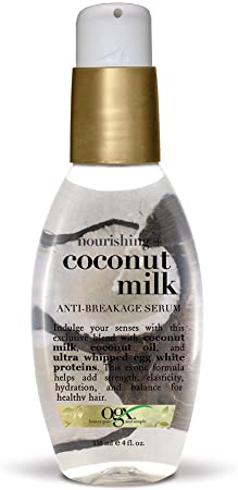 Nourishing Coconut Milk Anti-Breakage Serum by Organix for Unisex - 4 oz Serum