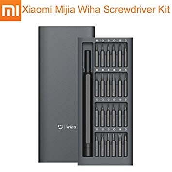 Xiaomi Mijia Wiha Screwdriver Kit 24 Precision Magnetic Bits Alluminum Box Screw Driver Repair Tools Kits