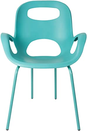 Umbra 320150-276  Oh Chair, Comfortable Seating Indoors and Outdoors, Weather-Resistant, Surf Blue