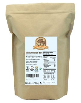 Organic Arrowroot Flour (5lb) by Anthony's, Certified Gluten-Free, Non-GMO & Kosher