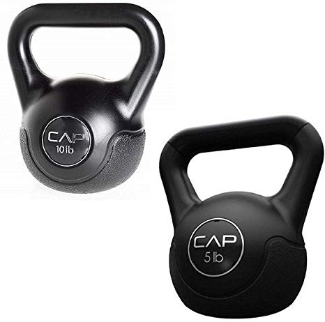 CAP Barbell Vinyl Coated Cement Kettlebell