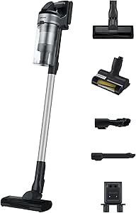 Samsung Jet 65 PetPRO Akku-Staubsauger, 150 W, Inkl. Tierhaarbürste Pet Tool und weiterem Zubehör, Silver, VS15A60BGR5/WD