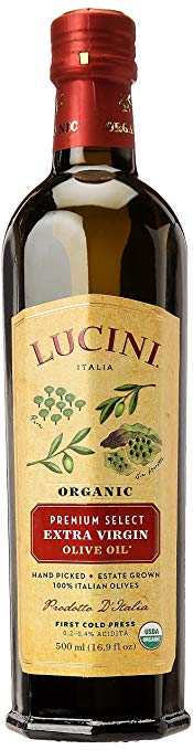 Lucini Italia, Organic Extra Virgin Olive Oil, 17 Fl Oz