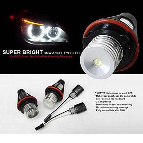 00-03 BMW 5 Series E39 Xenon Super Bright Angel Eye LED OE Replacement Bulbs