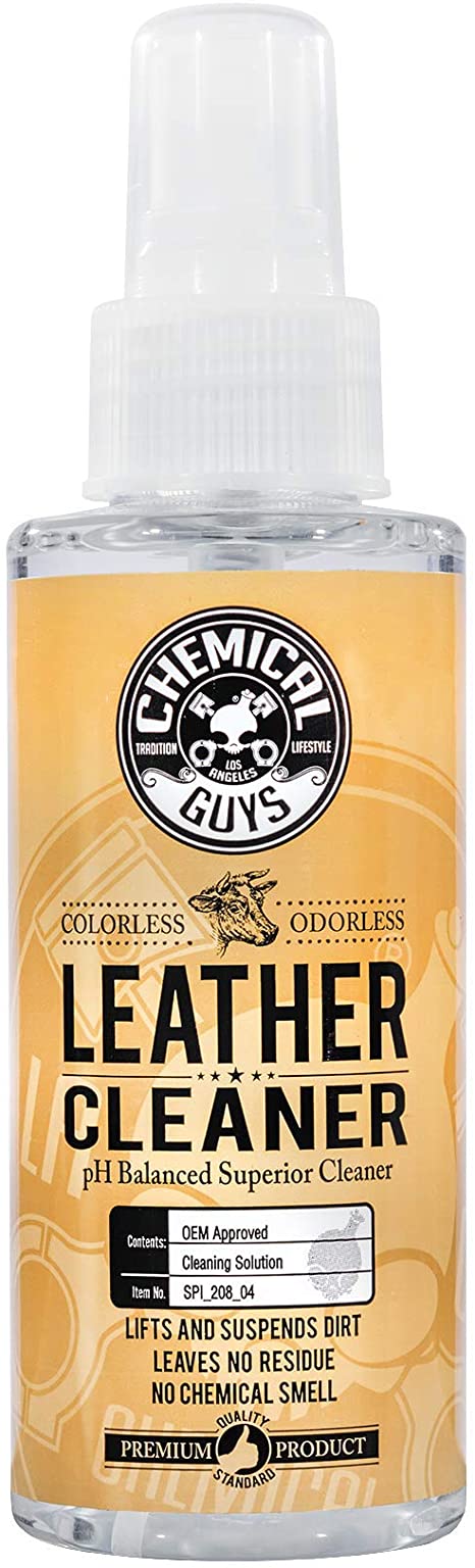 Chemical Guys SPI_208_04 Colorless and Odorless Leather Cleaner (4 oz)