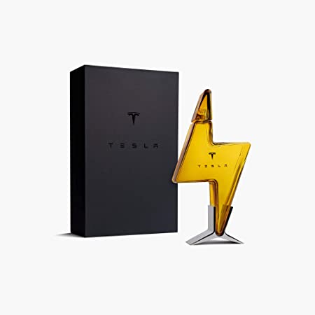 Tesla Tequila Decanter Bottle & Stand - Limited Edition