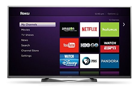 JVC DM65USR 65" 4K Ultra HD 120Hz LED TV with Roku