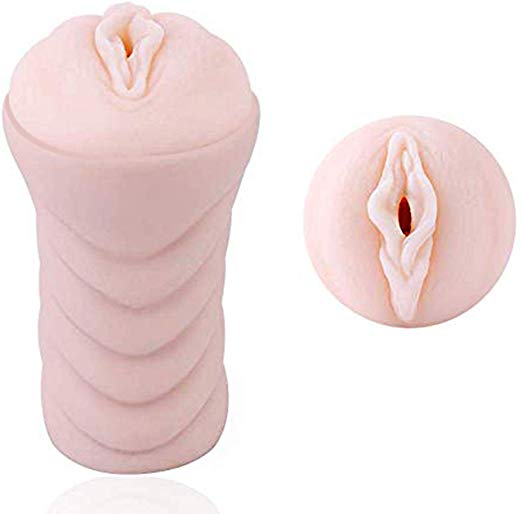 3D Realistic Cup Vagina Male Masturbator, Hismith Life Like Pussy Stroke G-spot Sex Toy for Men and Couples