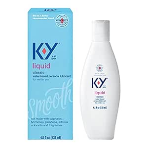 K-Y Brand, Personal Lubricant Liquid, 4.5 oz