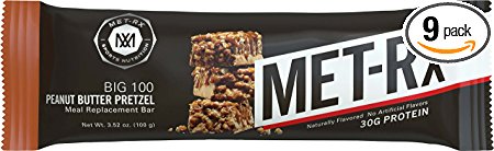 MET-Rx® Big 100 Colossal Peanut Butter Pretzel, 100 gram, 9 count