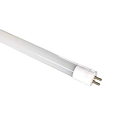 Fulight Easy-Installing ¤ F8T5/WW LED Tube Light - 12" (11-3/4" Actual Length) 1FT 4W (8W Equivalent), Warm White 3000K, Double-End Powered, Frosted Cover- 110/120VAC