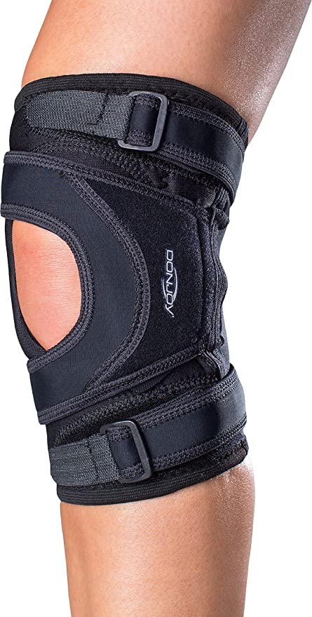 DonJoy Tru-Pull Lite Knee Support Brace: Left Leg, XXX-Large