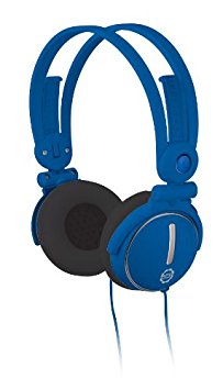 Kidz Gear Fold-flat Travel Headphones - Blue