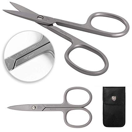 3 Swords Germany | STRAIGHT NAIL SCISSORS, stainless steel, extra sharp, highest quality - Made in Germany - manicure, pedicure, grooming, finger & toe nail care by 3 Swords Germany (7889)
