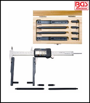 BGS - Werkzeug - Vernier Caliper Accessory Kit for Calipers - Pro Range. RRP £42.54. BGS-1930-1