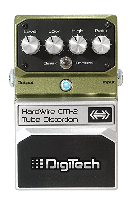 DigiTech CM-2 HardWire Tube-Overdrive Extreme-Performance Pedal