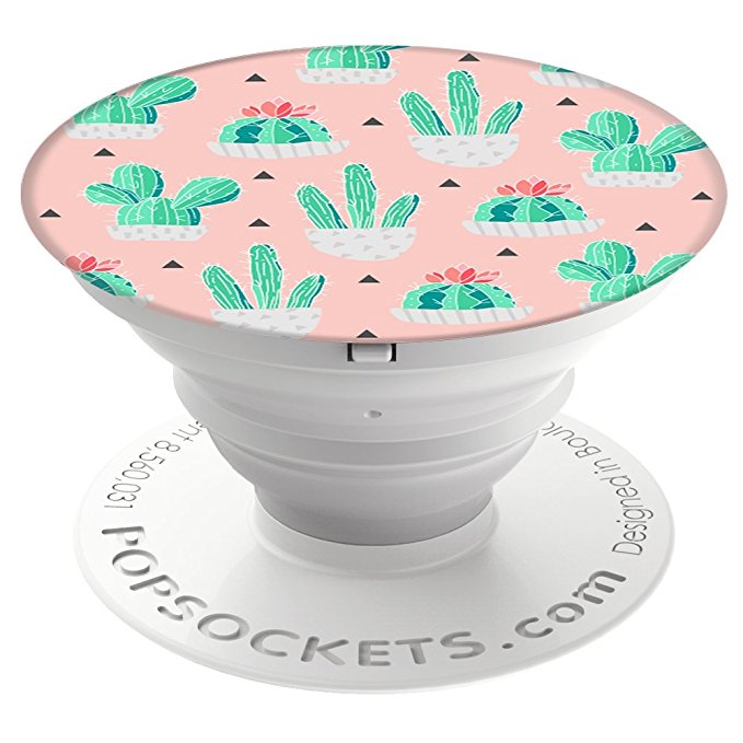 PopSockets: Collapsible Grip & Stand for Phones and Tablets - Cactus Pot