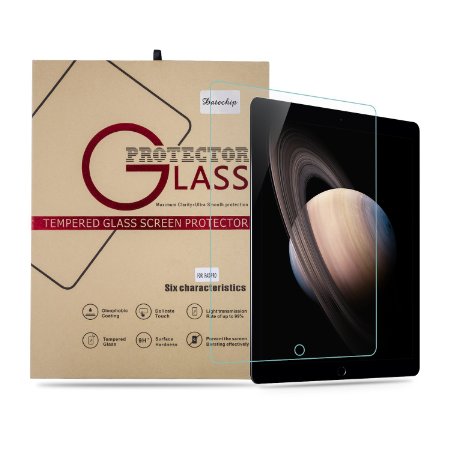 iPad Pro Screen Protector by Datechip Tempered Glass Screen Protector for iPad Pro Ultra Clear 9H Hardness Thin 03mm 25D Rounded Edge UV Resistant Anti Scratch Shatterproof Touch Screen Tablet